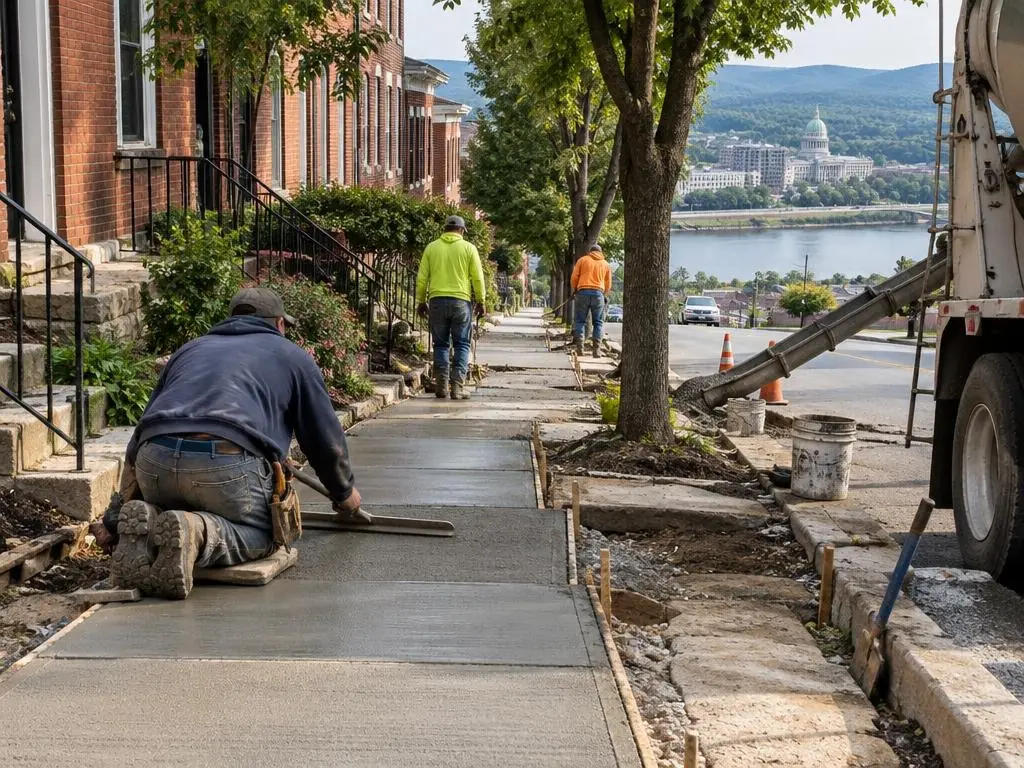 Sidewalks & Curbs in Harrisburg, PA